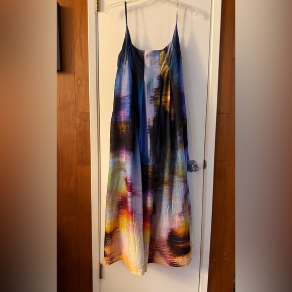 Anthropologie Nikki Pleated Maxi Dress - Picture 2 of 9